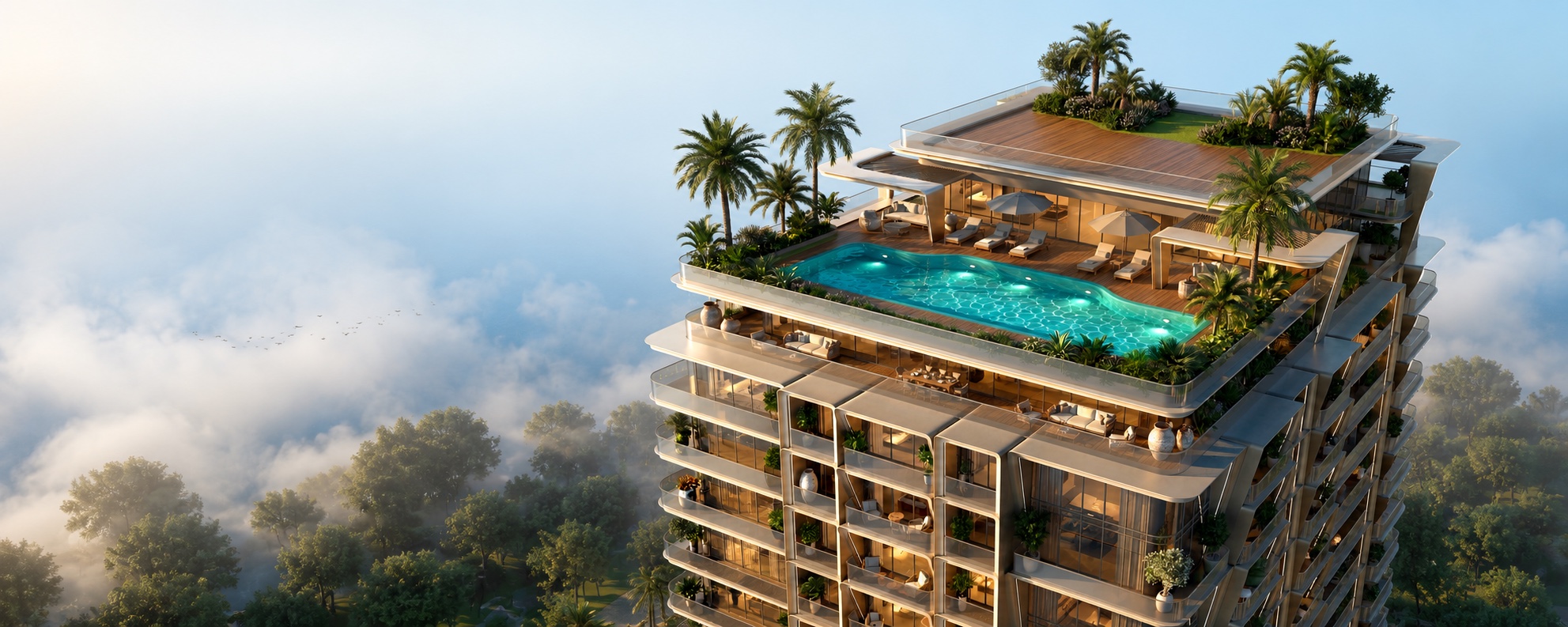 Rockhill Residence — rooftop pool